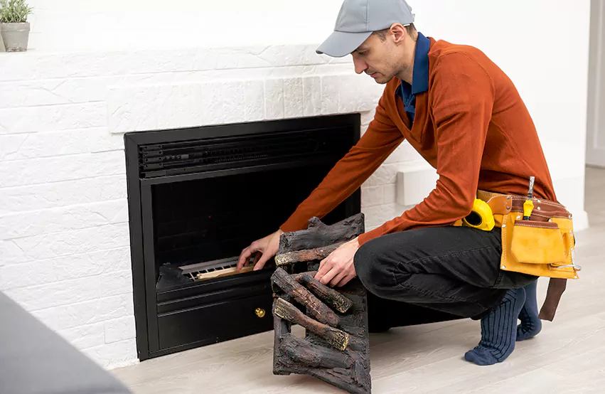 Wood Fireplace Repair in Hicksville, NY